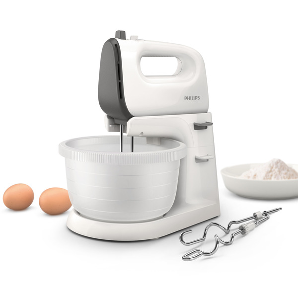 Philips Viva Collection - hand mixer, white