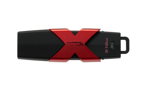Kingston 512GB HyperX Savage USB 3.0 - memory stick, Black/Red