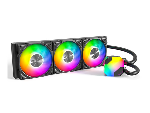 Montech Hyper Flow Digital 360 Svart