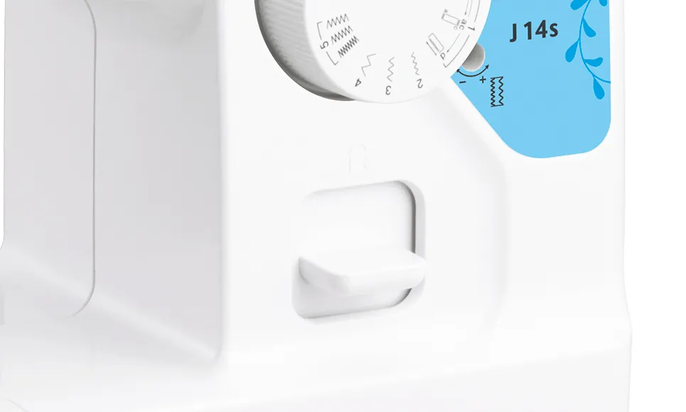 Brother J14SVM1 elektromekanisk symaskin, 14 s&ouml;mmar, vit