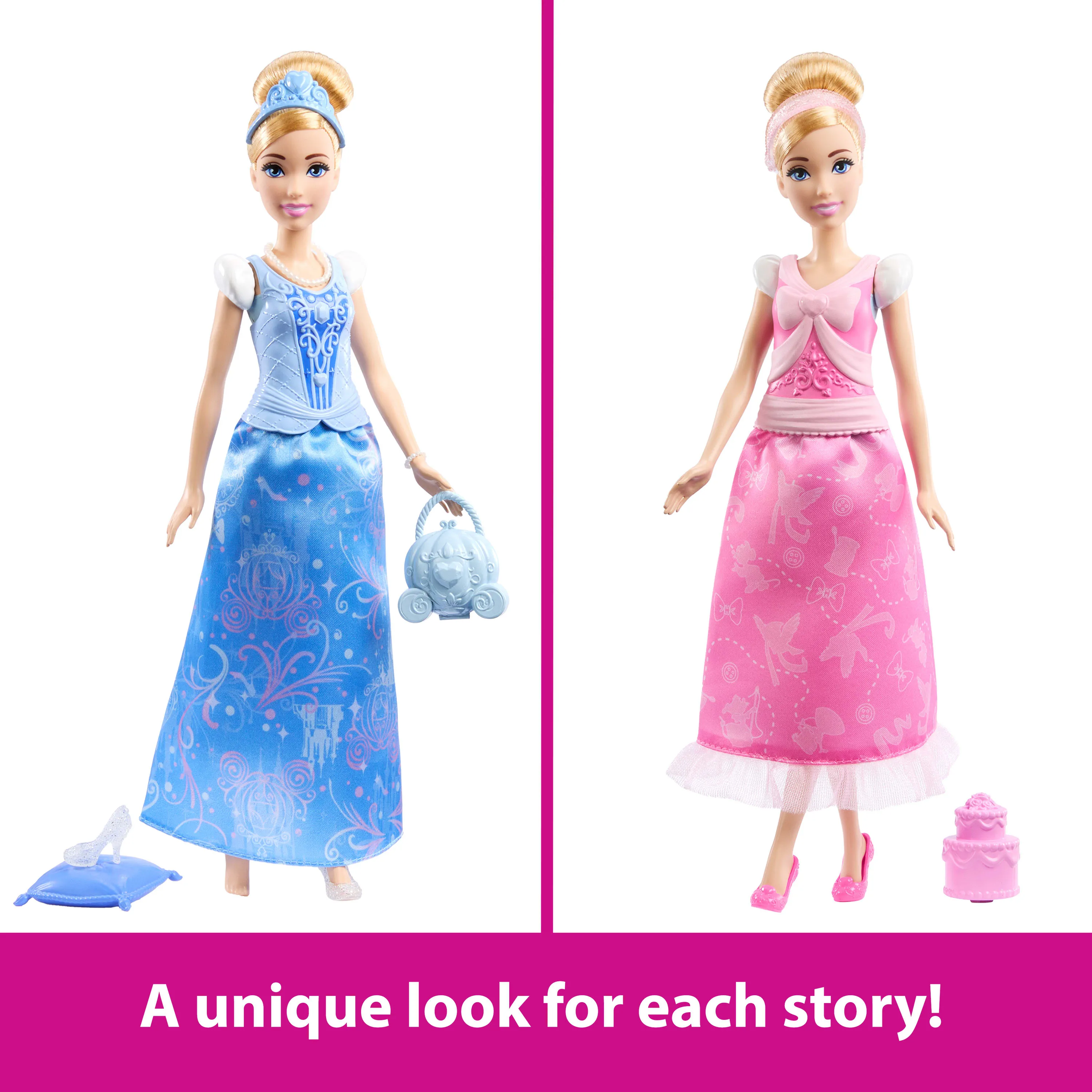 Mattel Disney Princess Fashion Storytelling Cinderella, Doll