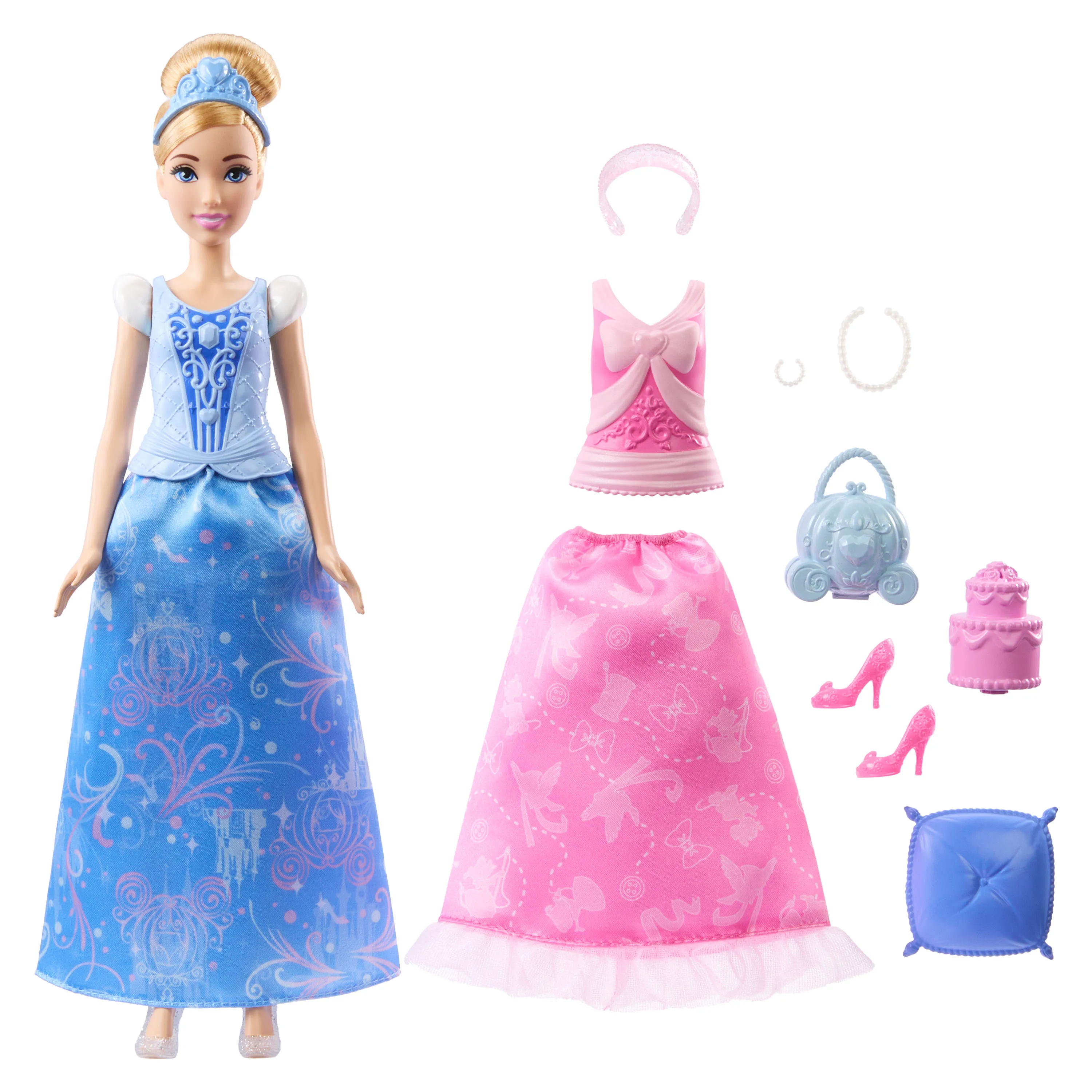 Mattel Disney Princess Fashion Storytelling Cinderella, Doll