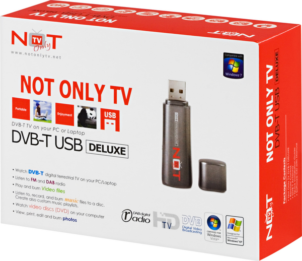 LifeView Not Only TV USB-dongle DVB-T, FM/DAB-radio