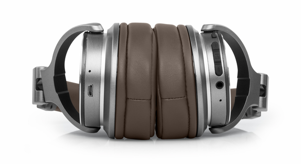 Muse M-278 BT - bluetooth headphones, brown
