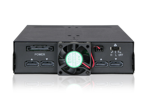 ToughArmor 4 Bay 2,5&quot; SATA HDD &amp; SSD Backplane-Modul aus Metall