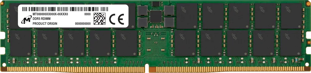 DDR5 RDIMM 128GB 2Rx4 5600 CL46 32Gbit