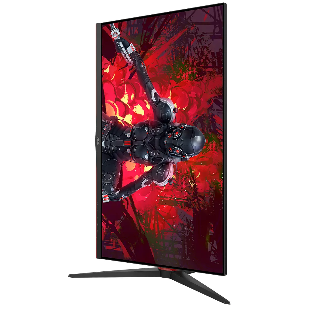 AOC 27&quot; Q27G2U/BK, QHD, VA -pelin&auml;ytt&ouml;