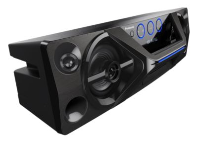 Panasonic SC-UA3E-K Musta URBAN AUDIO HIFISARJA 300w, CD-/MP3-Player, RDS Radio, USB, Bluetooth, OPT-IN, AUX, Karaoke
