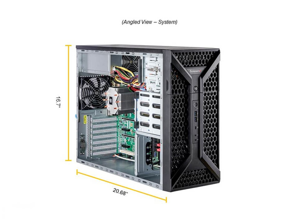SuperWorkstation X13SAE CSE-735D4-668B