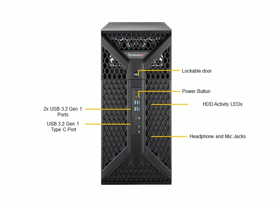 SuperWorkstation X13SAE CSE-735D4-668B