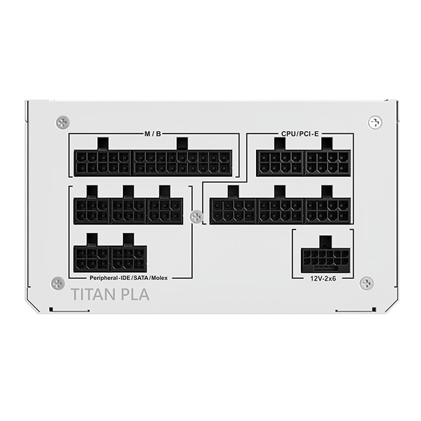 Montech TITAN PLA 1200W -virtal&auml;hde, 80 Plus Platinum