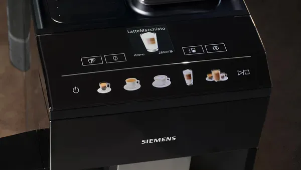 Siemens EQ.500 Integral TQ515D09 -espressokone, 1,9 l, Piano black