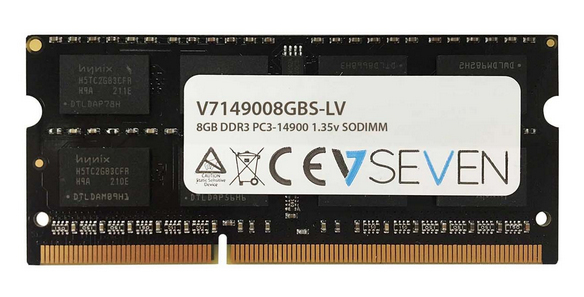8GB DDR3 1866MHZ CL13 SO DIMM PC3L-14900 1.35V