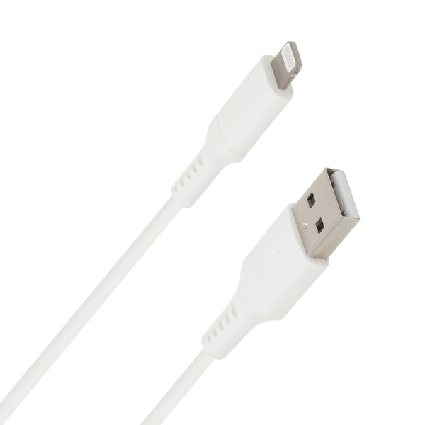 Wave USB-A - Lightning - cable, 1m, White