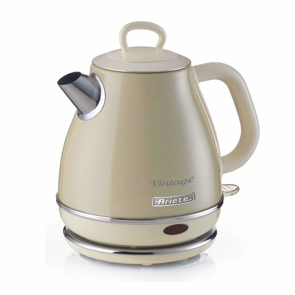 Ariete Vintage - electric kettle, Beige, 1L
