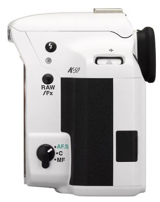 K-50 Body White 16 Mpix
