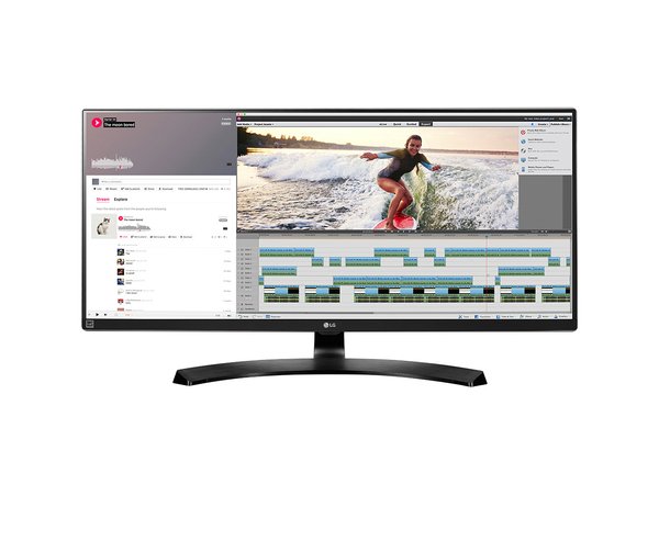 LG 34" 34UM88C-P, 3440x1440px, IPS - datorsk&auml;rm
