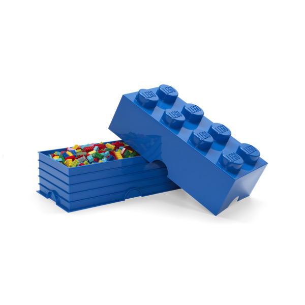 Room Copenhagen LEGO Storage Brick 8 blue - RC40041731