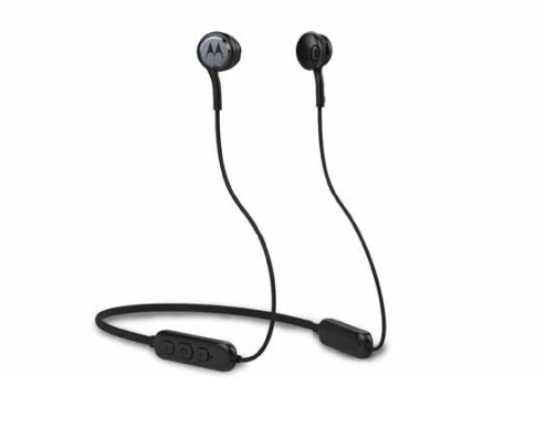 Motorola Verve Rap 105 Sport - tr&aring;dl&ouml;s in-ear h&ouml;rlurar, Svart