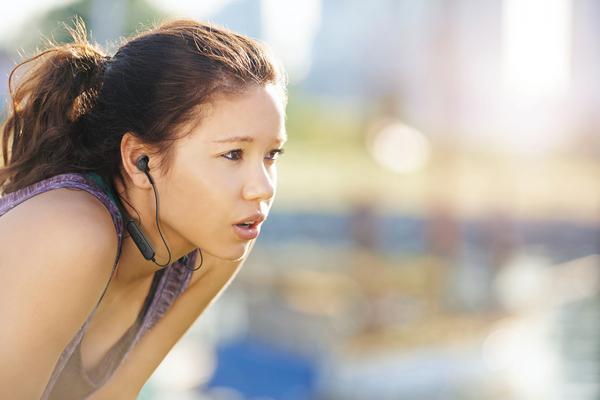 Motorola Verve Rap 105 Sport - wireless in-ear headphones, Black