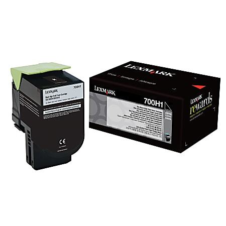Lexmark 70C0H10 High Yield Toner cartridge, Black