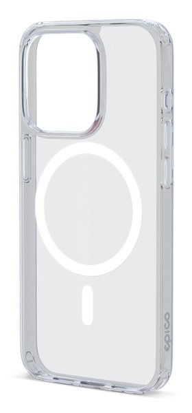 Epico Resolve Case Magnetic - MagSafe Compatible iPhone 16 Pro - transparent
