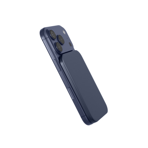 Epico UltraPack Slim 3000mAh Alu Mag+ Wireless Power Bank EM31b - deep blue