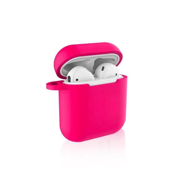 Celly AirPods Case - fodral, Fuxia