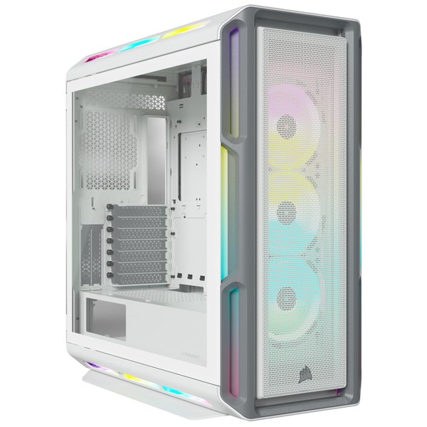 Corsair iCUE 5000T RGB - miditornikotelo, Valkoinen
