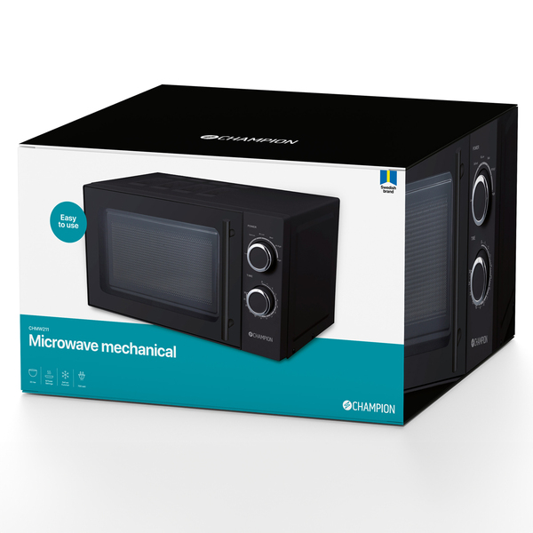 Champion 700W -mikroaaltouuni, 20l