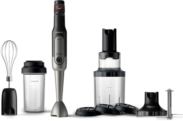 Philips Viva Collection ProMix HR2657 -sauvasekoitin, musta/ruostumaton ter&auml;s