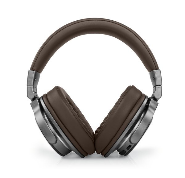 Muse M-278 BT - bluetooth headphones, brown