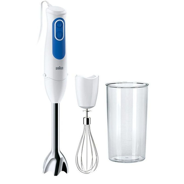 Braun Multiquick 3 Vario MQ 3005 WH Cream Stavblender Hvid/bl&aring;
