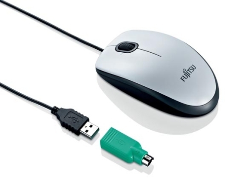 Fujitsu Laser PS/2 - mouse, Hopea
