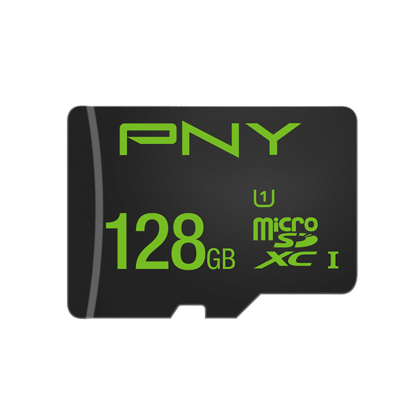 PNY High Performance 128 GB MicroSDXC - minneskort + SD adapter