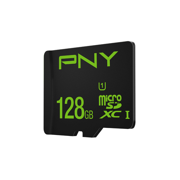 PNY High Performance 128GB MicroSDXC - memory card + SD adapter