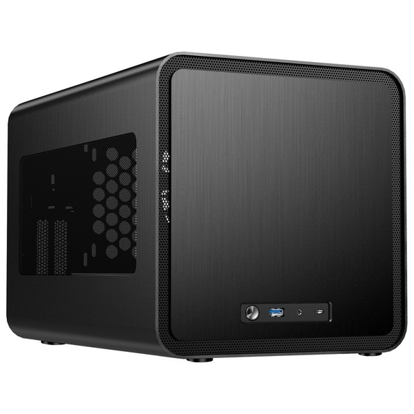Jonsbo V8 -mini-ITX chassi, svart