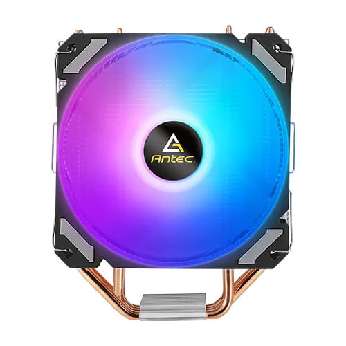 Antec A400i, 120 mm RGB CPU Cooler, Black