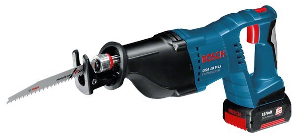 Bosch Cordless Sabre Saw GSA 18V Li blue (Without battery and charger)