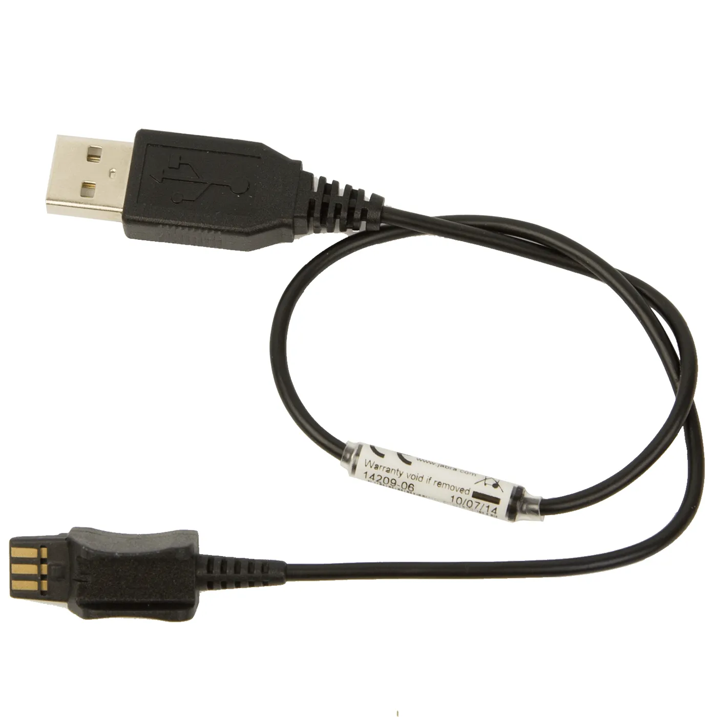 Jabra - Kuulokesovitin - Pikairrotus (uros) to USB (uros) malleihin PRO 925, 935