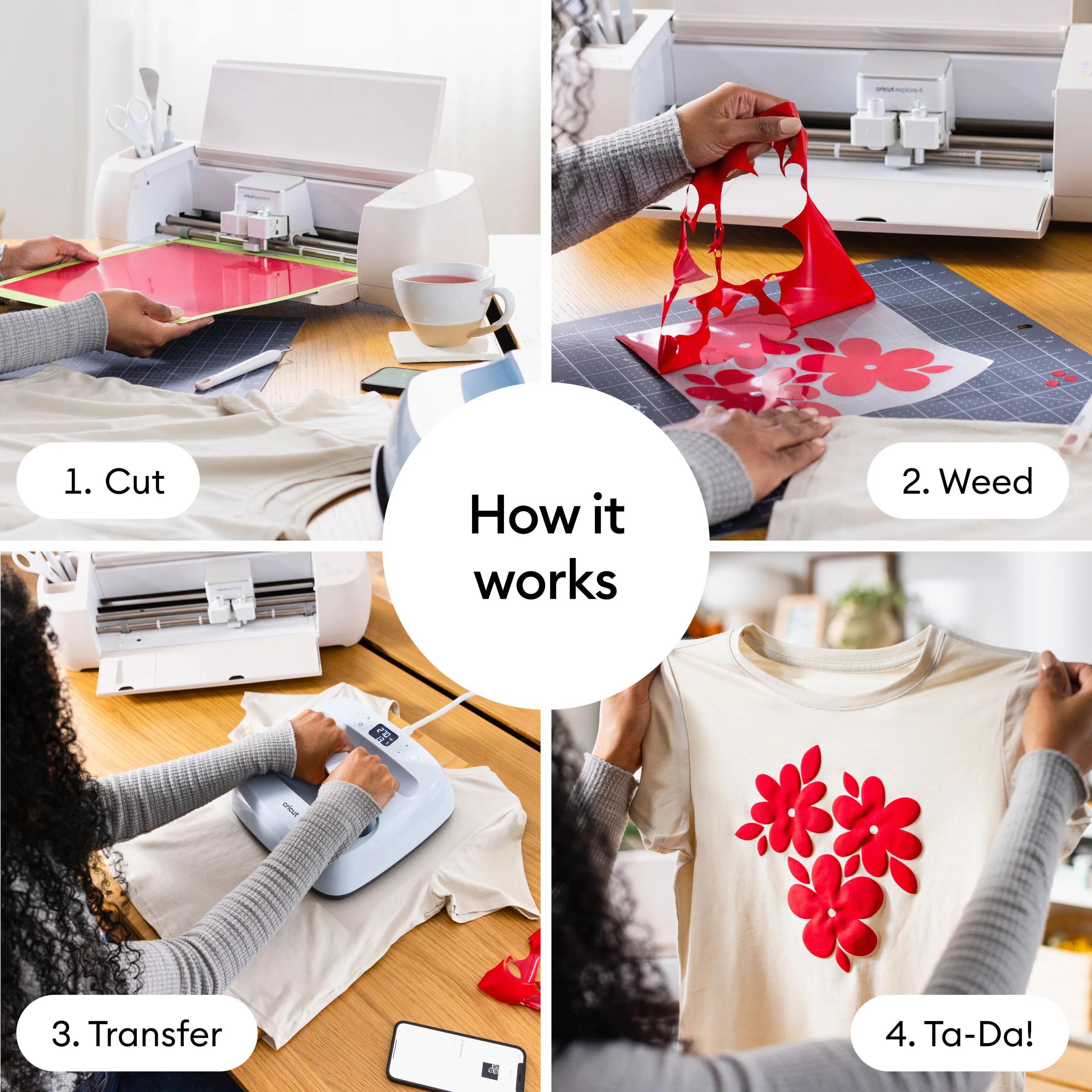 Cricut Puff Iron-On BLACK 30x48cm