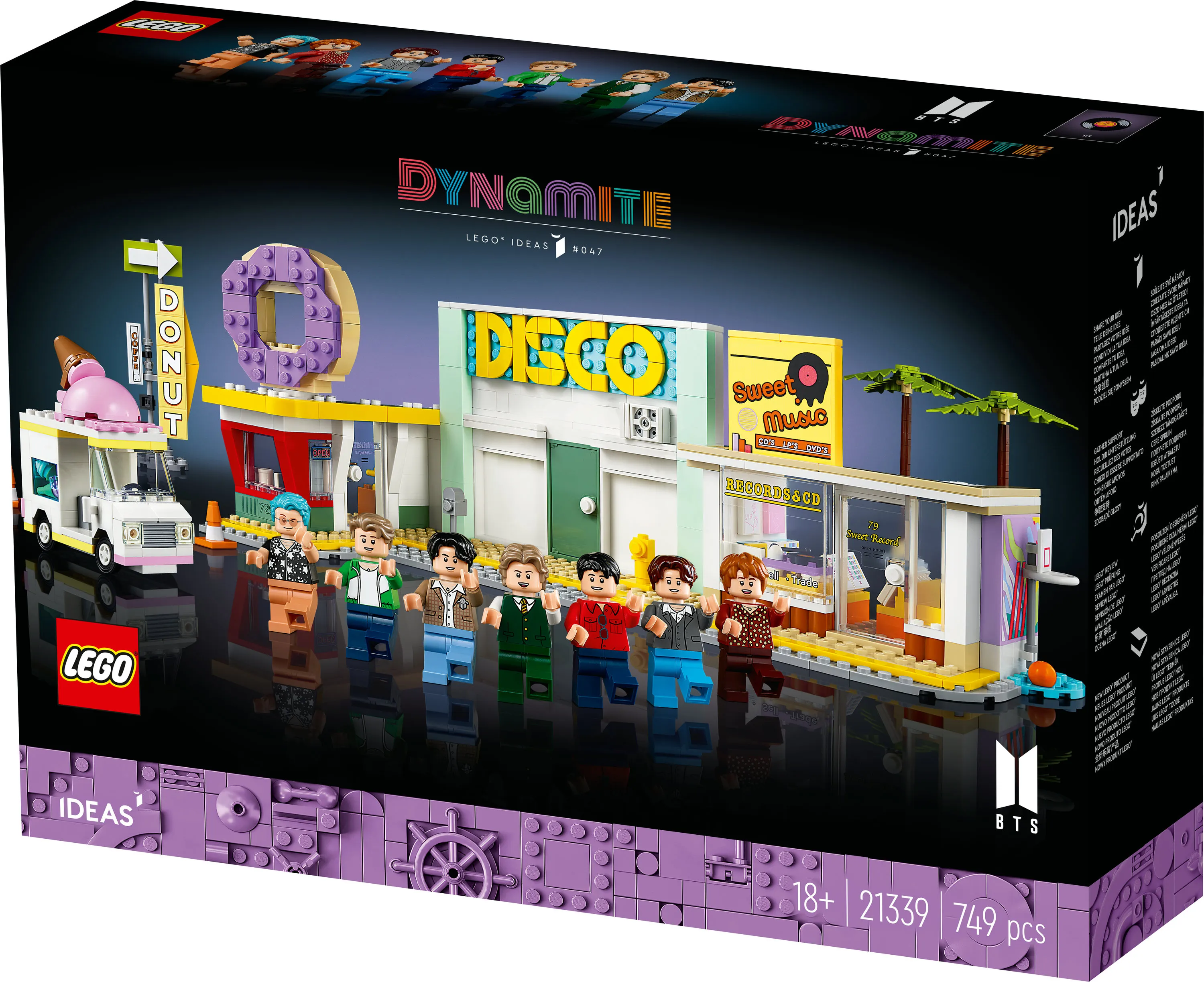 LEGO Ideas BTS Dynamite 21339