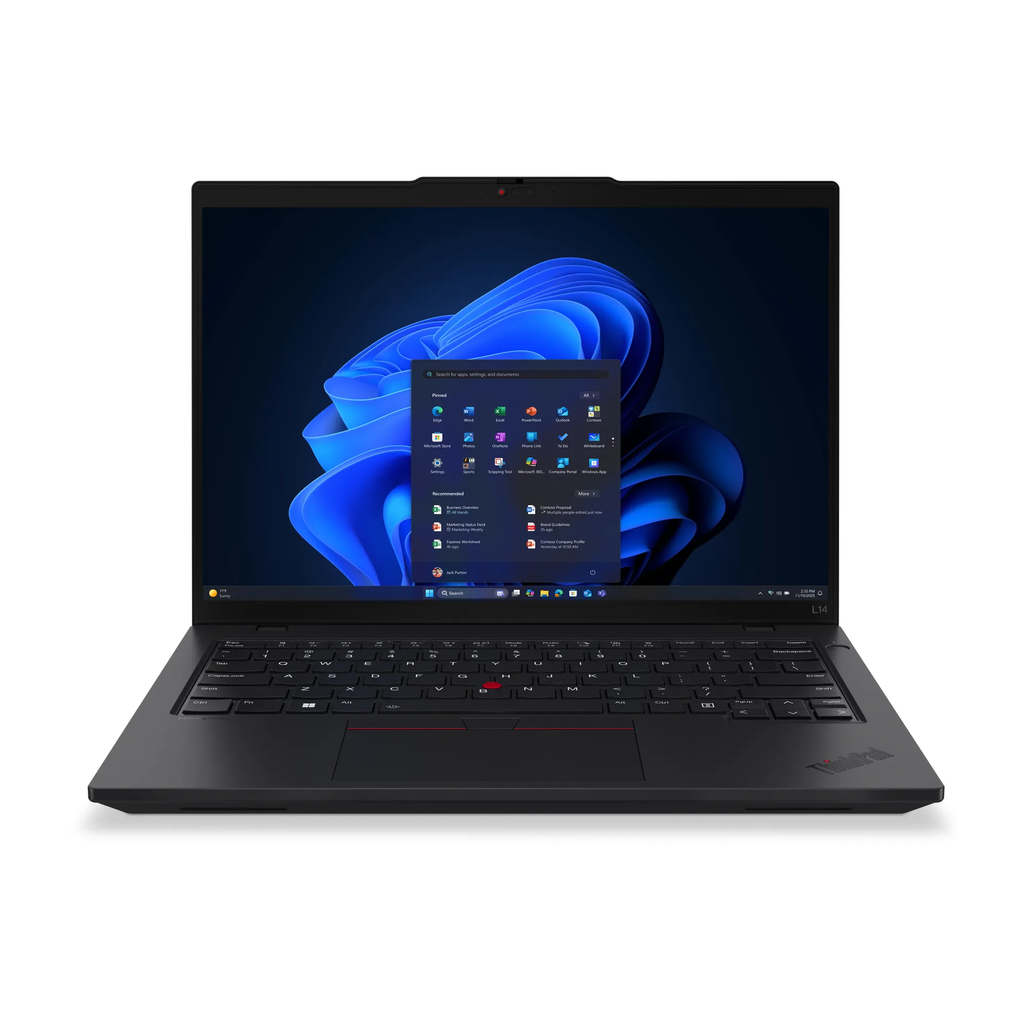 Lenovo ThinkPad L14 Gen 6 (AMD) 14" PRO 215, 16 GB, 512 GB SSD, Win 11 Pro - bärbar dator, Svart