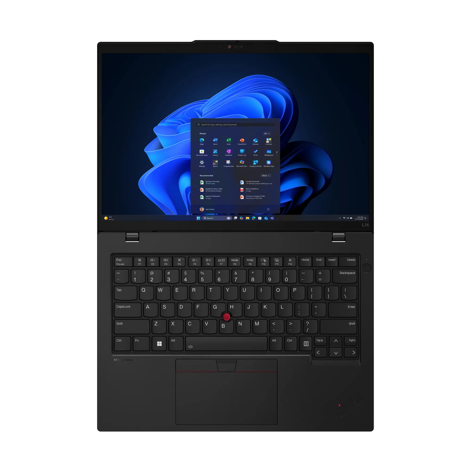 Lenovo ThinkPad L14 Gen 6 (AMD) 14&quot; PRO 215, 16 GB, 512 GB SSD, Win 11 Pro - b&auml;rbar dator, Svart