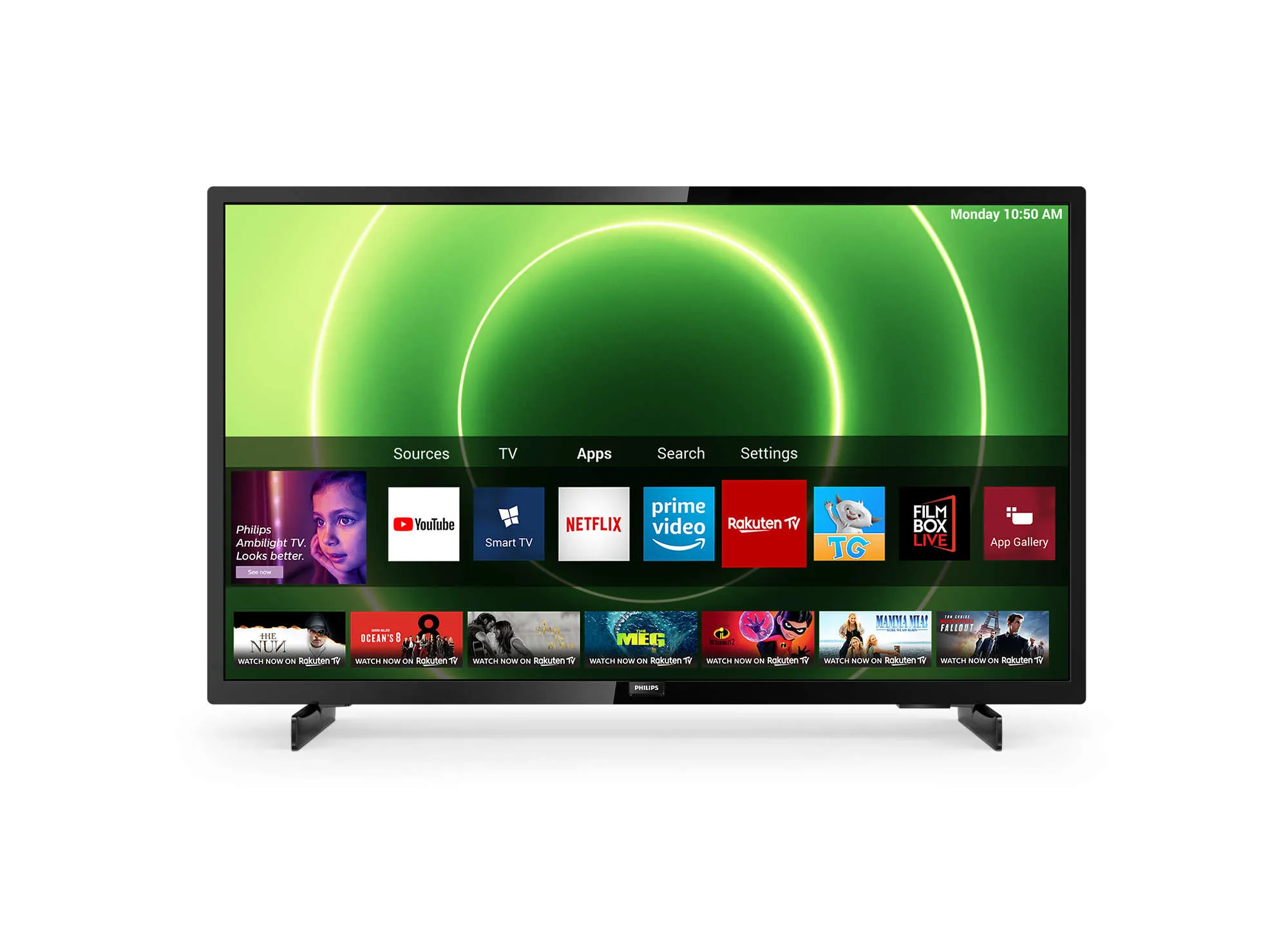 Philips 32" FULL HD, 350PPI, HDR, SAPHI SMART