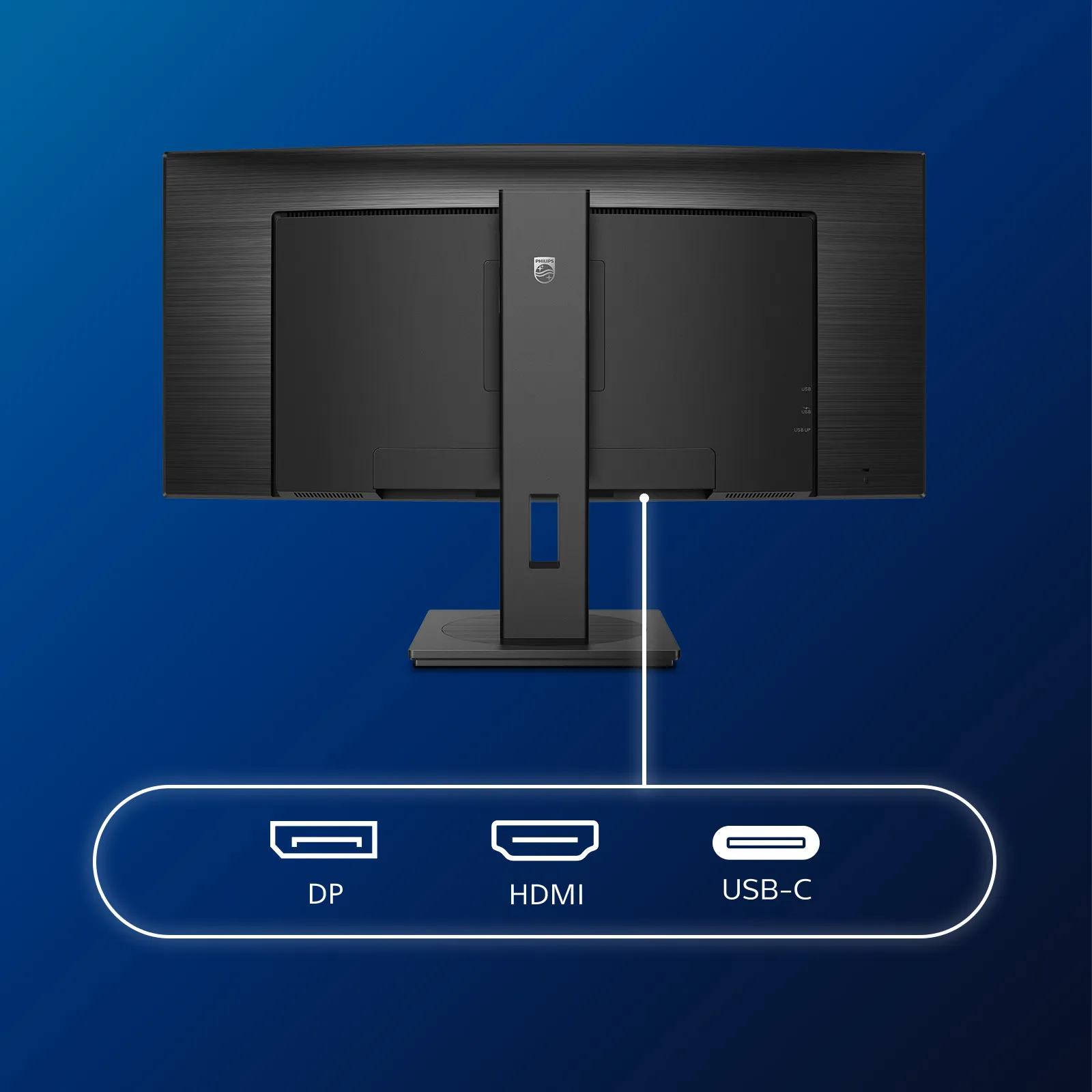 Philips 34&quot; B-Line 346B1C, UWQHD, USB-C, VA - curved monitor