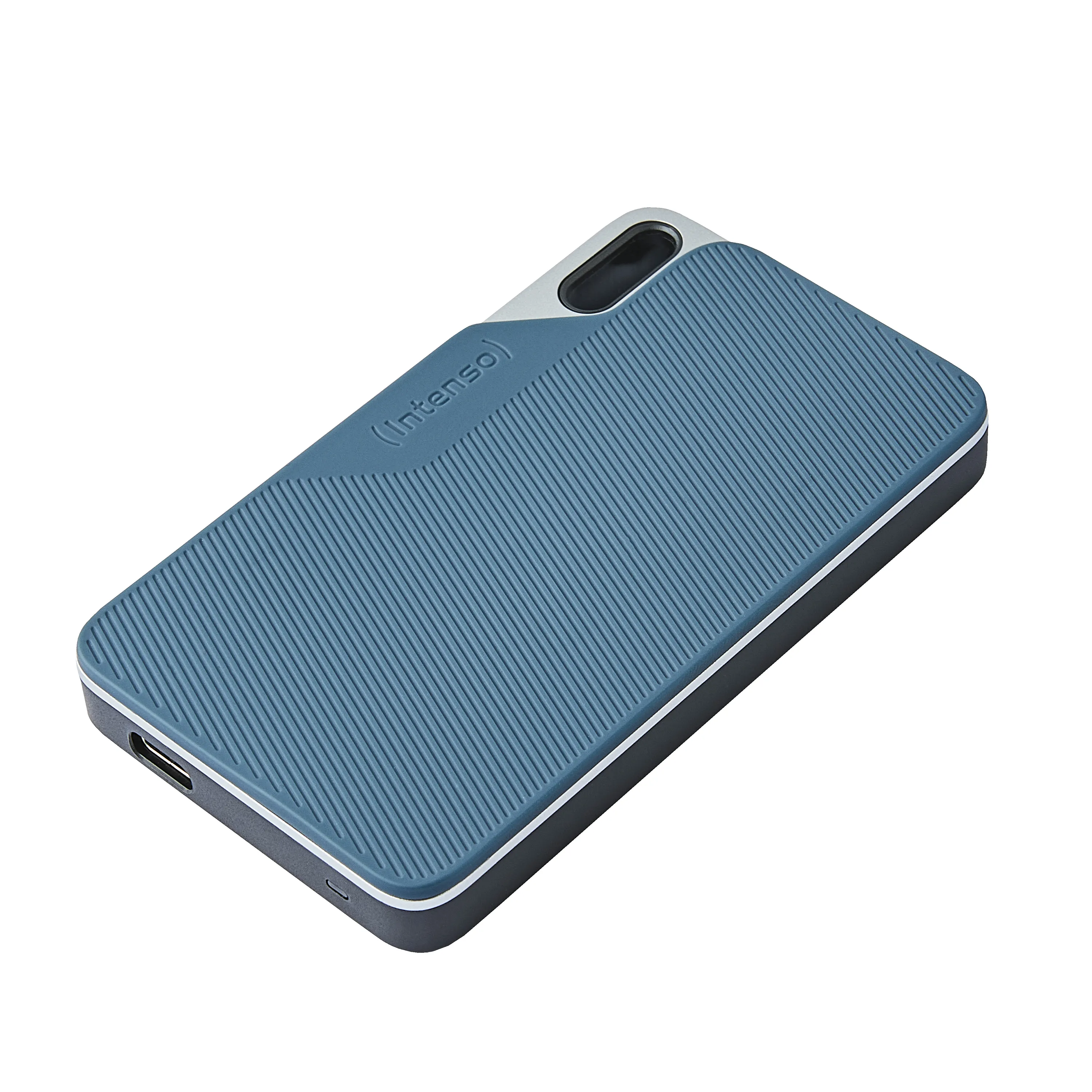 Intenso TX100 250GB USB-C - External SSD, Blue/Grey