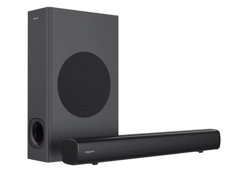 Stage High Performance Monitor Soundbar, Black