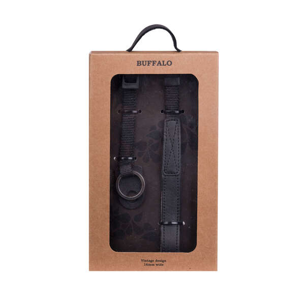 BUFFALO Camera Strap Classic 16mm Black