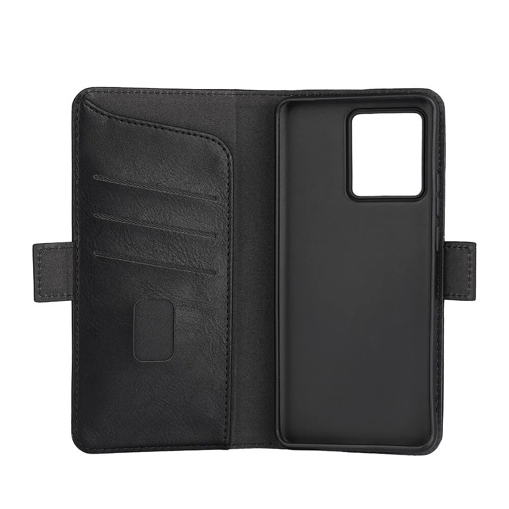 GEAR Wallet, Moto Edge 40 5G - pl&aring;nboksfodral, Svart